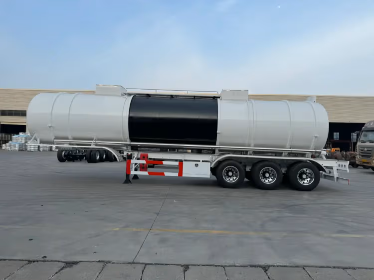 3 Axle 45000L Insulated Bitumen Tanker Semi Trailer