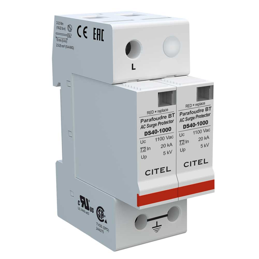 Surge protector — Type 2