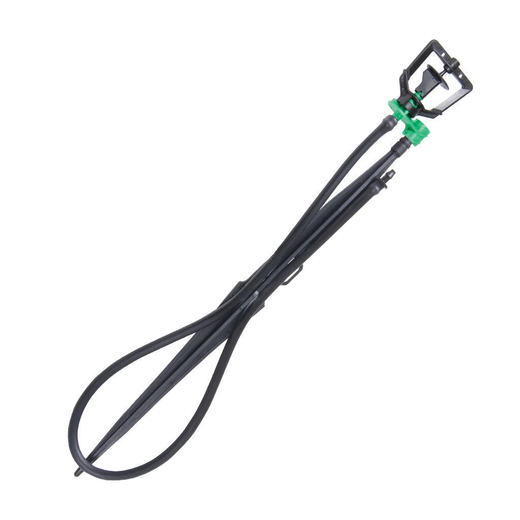 Micro-sprinkler on stake